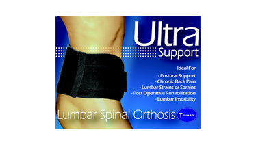Ultra Support Orthopedic Back Brace for back pain relief and posture support. Comfortable and durable.