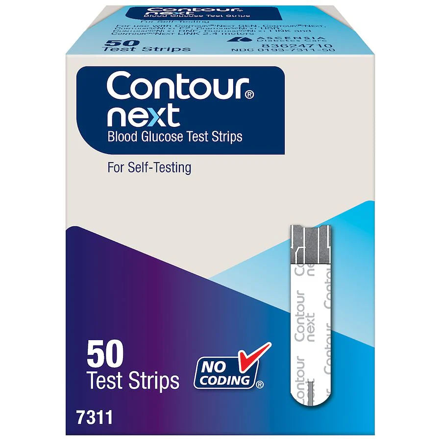 Contour® Next Blood Glucose Test Strips 50 Count (NDC 0173-0731-10)