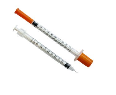 Easy Comfort Insulin Syringes 30G 1cc - 5/16"