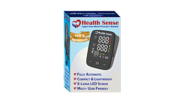 Health Sense XL BP Monitor with extra-large display for easy and accurate blood pressure tracking.