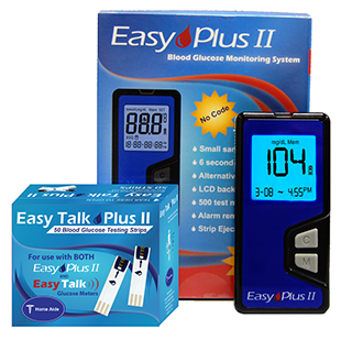 Easy Plus II Blood Glucose Monitoring System